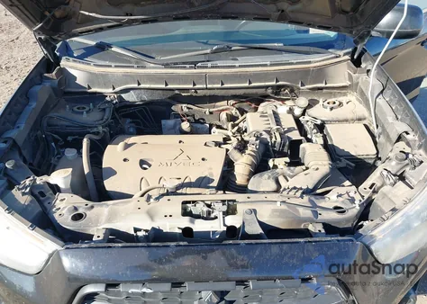 2014 Mitsubishi Outlander Sport Es из США, поврежденный, VIN 4A4AP3AU7EE005024